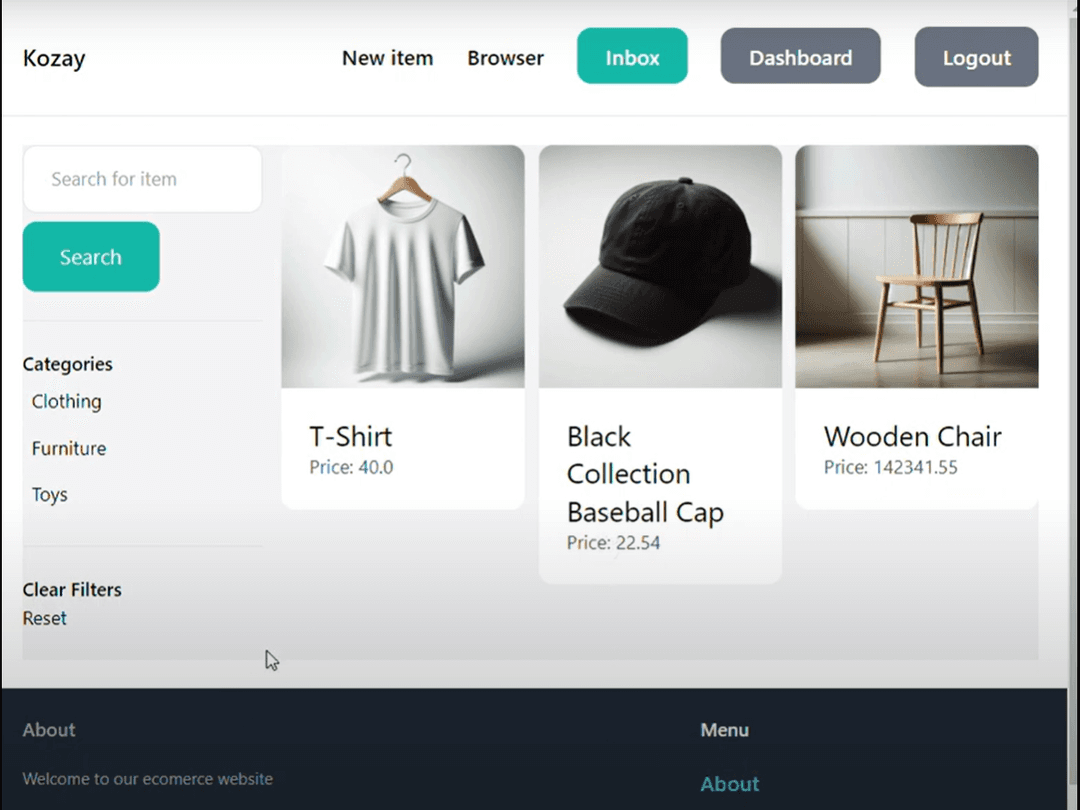 Kozay - A community buying and selling store